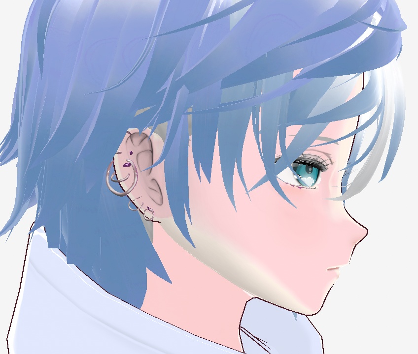 【Vroid】クリスタル【3Dモデル】