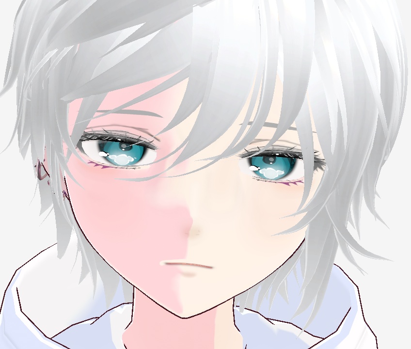 【Vroid】クリスタル【3Dモデル】