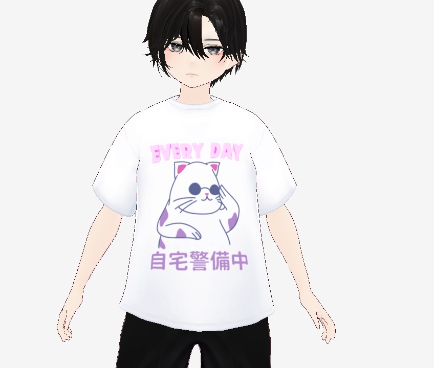 【Tシャツ】エブリデイ自宅警備中！