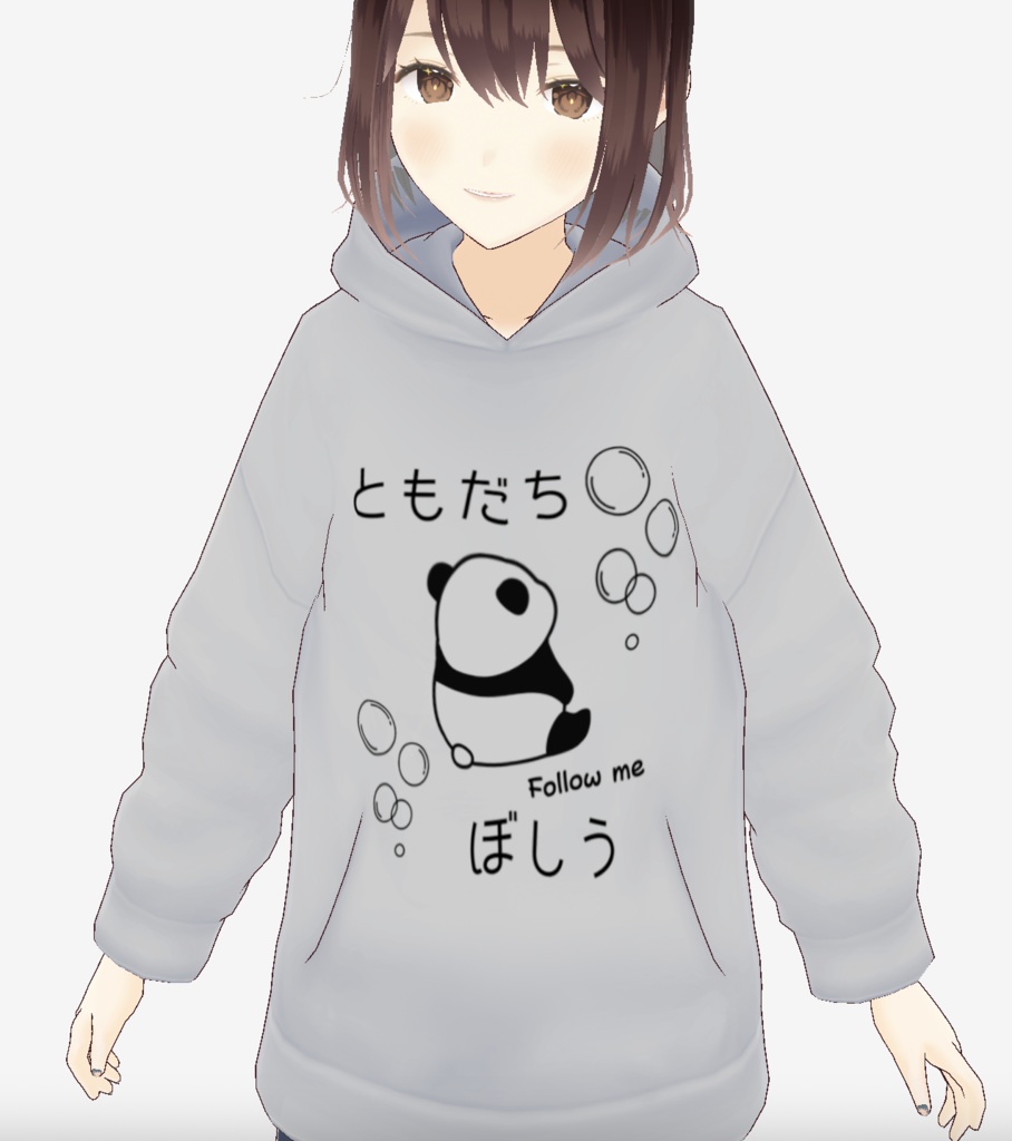 【Tシャツ】ともだちぼしう【Vroid】