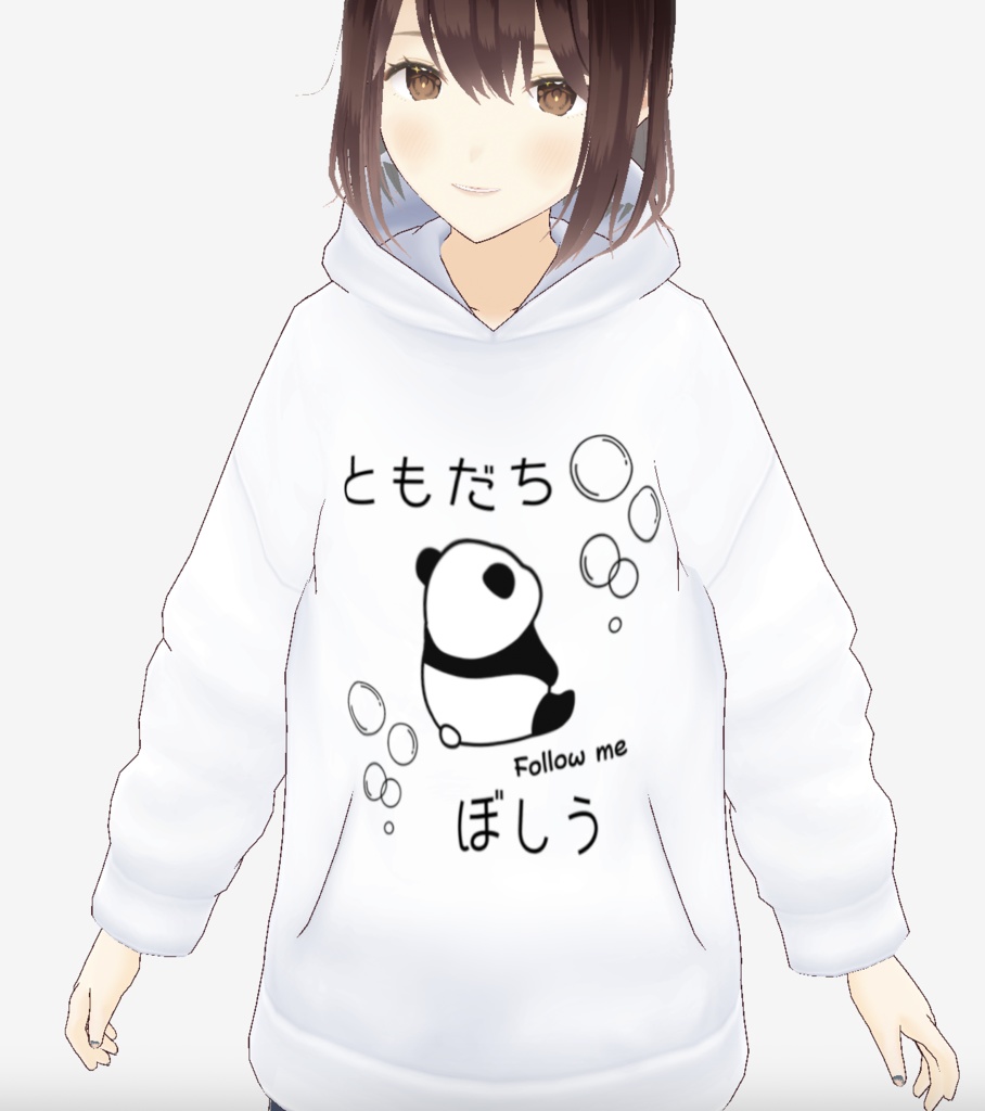 【Tシャツ】ともだちぼしう【Vroid】