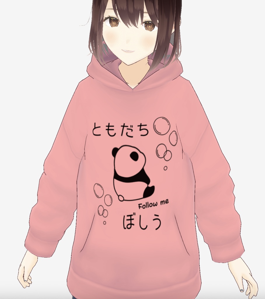 【Tシャツ】ともだちぼしう【Vroid】