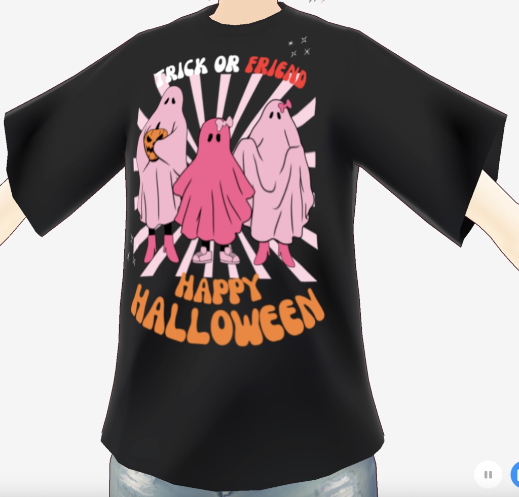 トリックorフレンド!【Tシャツ/正式版】