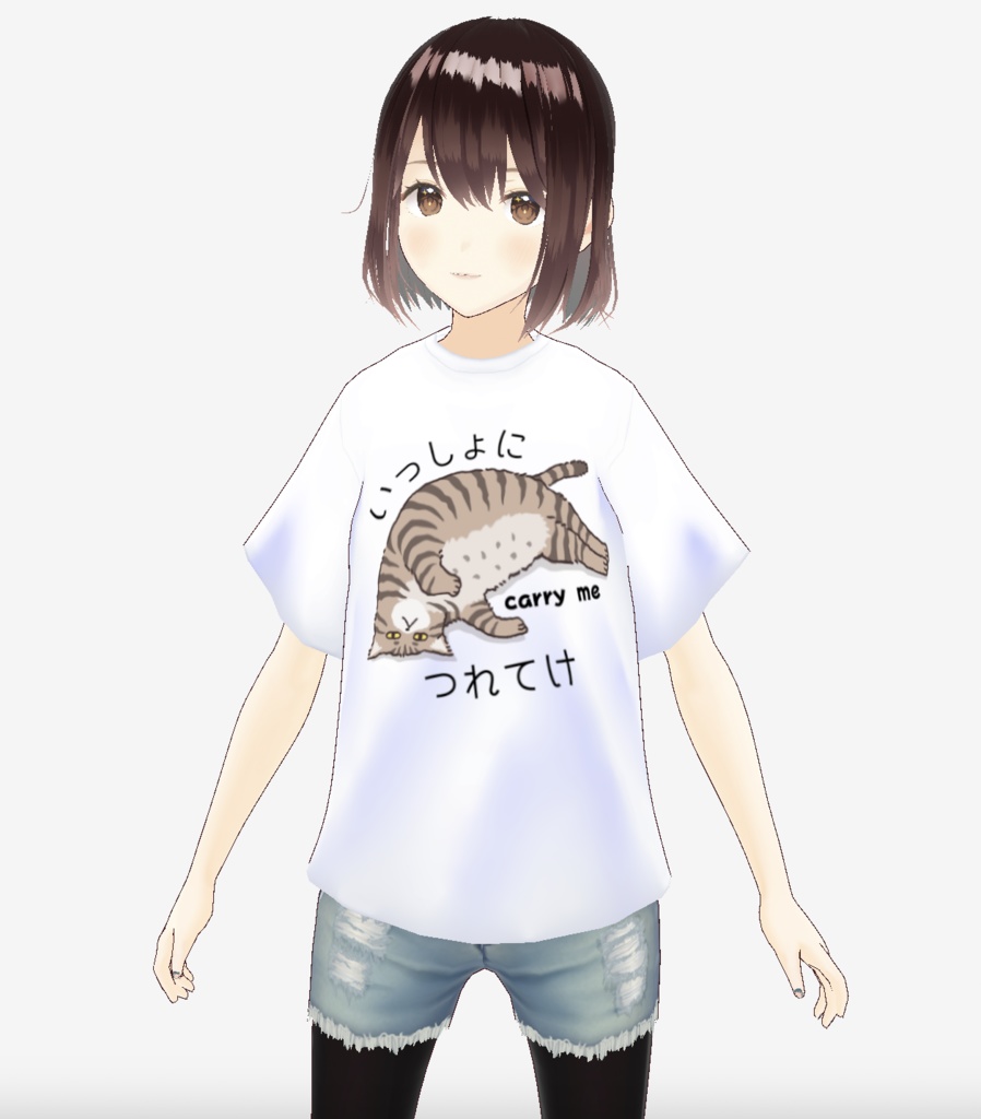 つれてけキャット【Tシャツ/正式版】