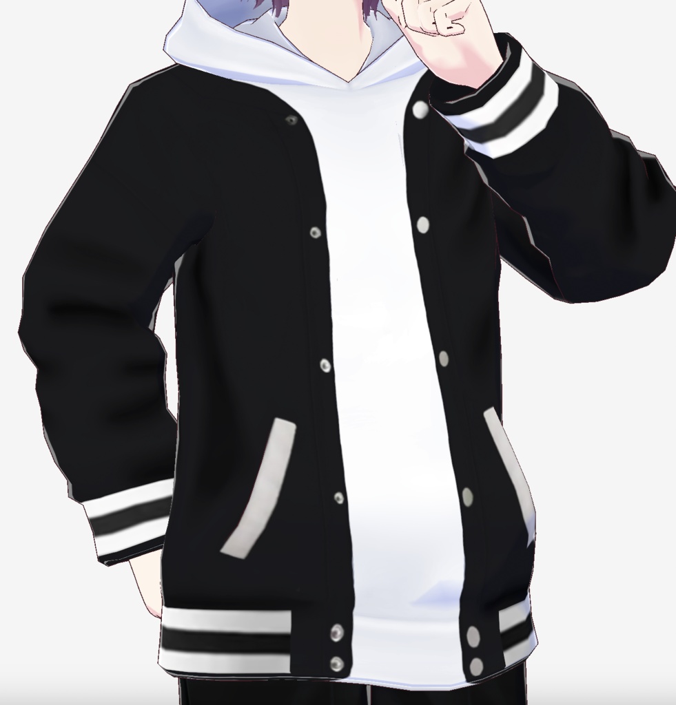 スタンドカラーカジュアル【パーカー/正式版】