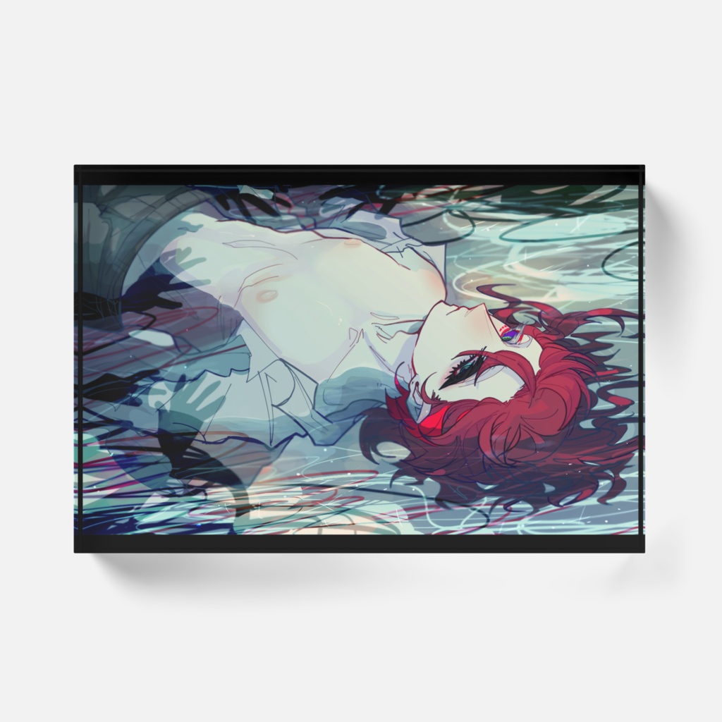 エルムのアクリルブロック