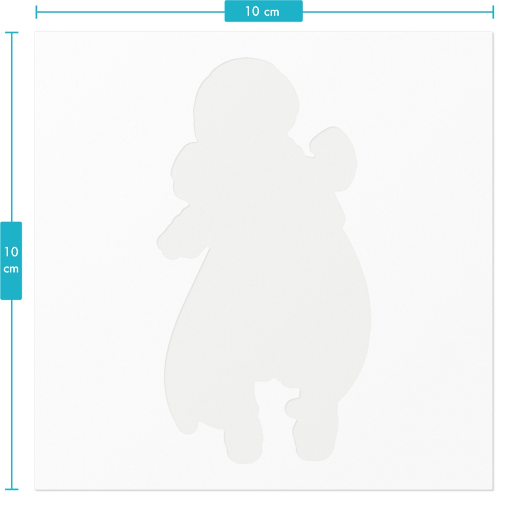 モワのステッカー