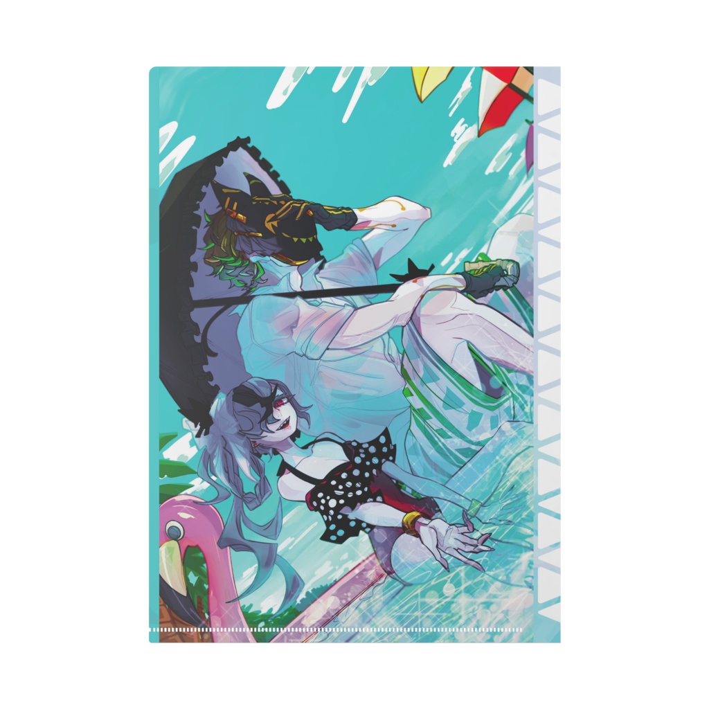 ♡オンリ≪アドレット≫&ゼレ(A4クリアファイル)