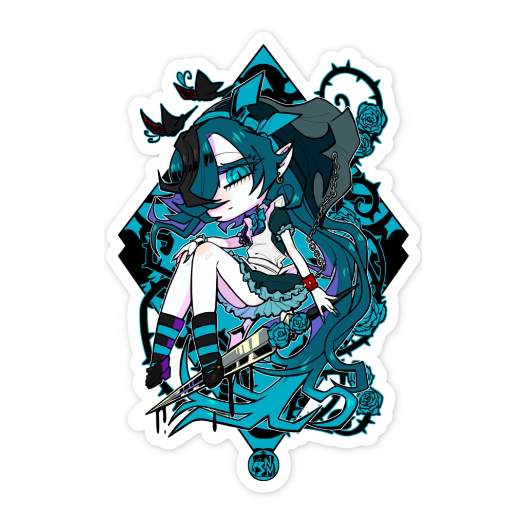 オンリ(アドレット)〚M.W.W series.〛/スマホステッカー