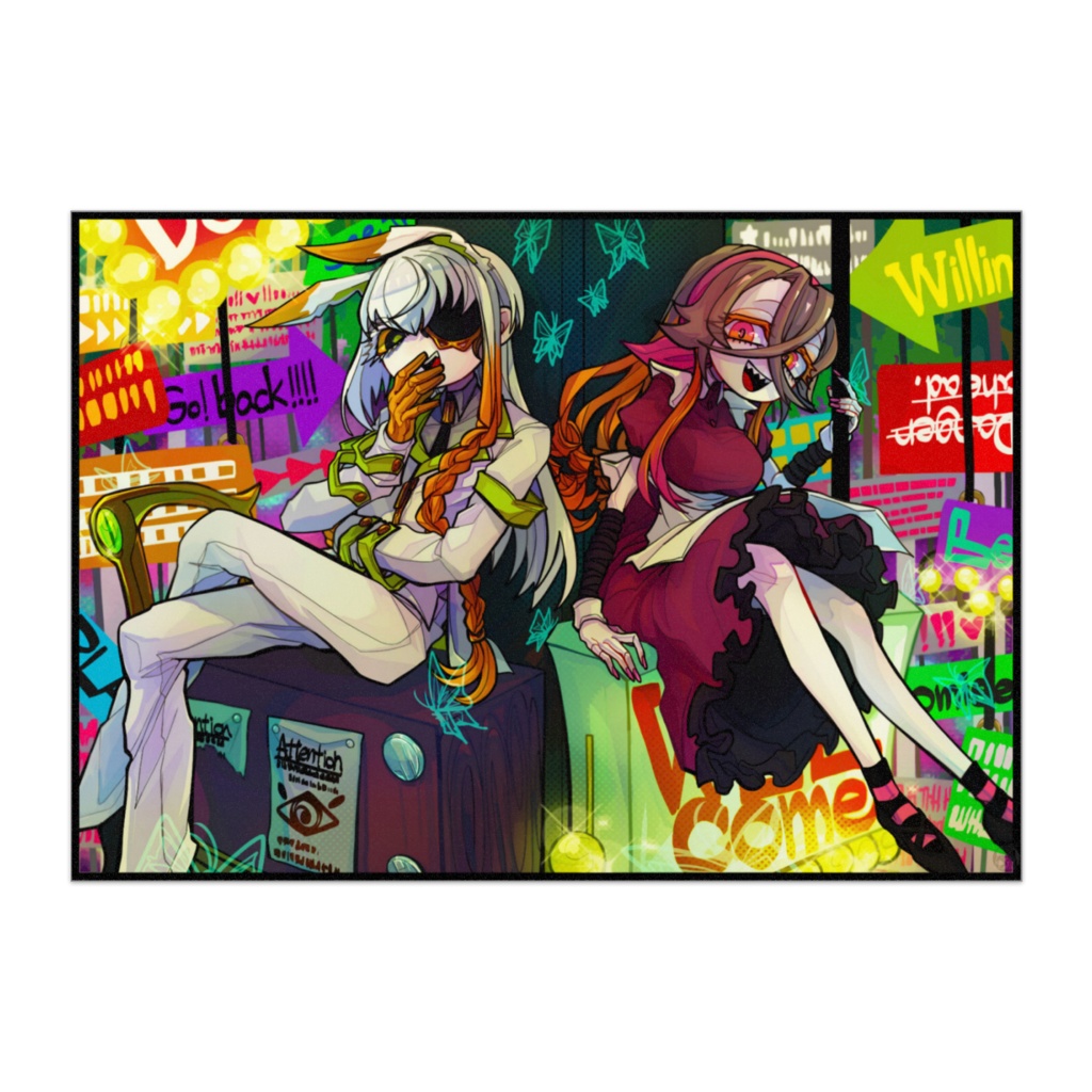 チトニア＆ダズル〚M.W.W series.〛／サイズを選べるポスター