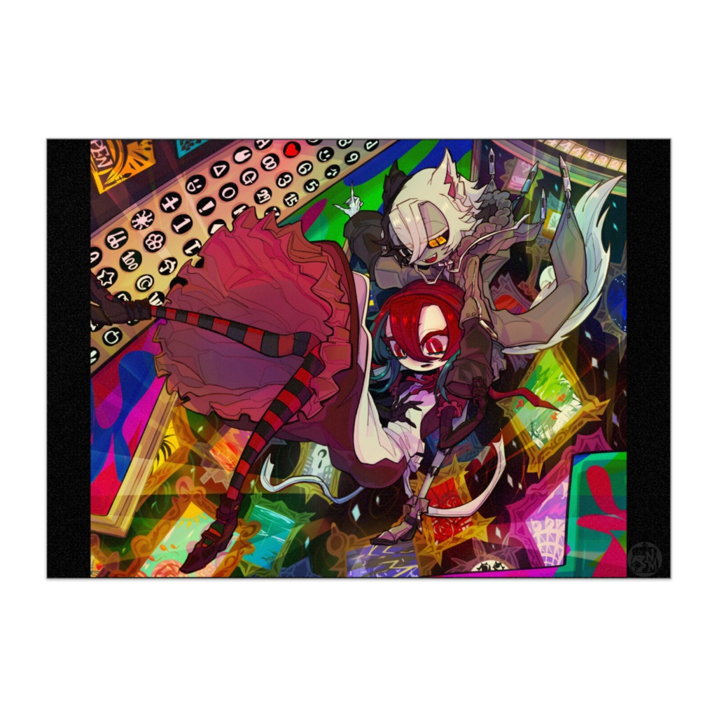 カザラ＆アル〚M.W.W series.〛／サイズを選べるポスター