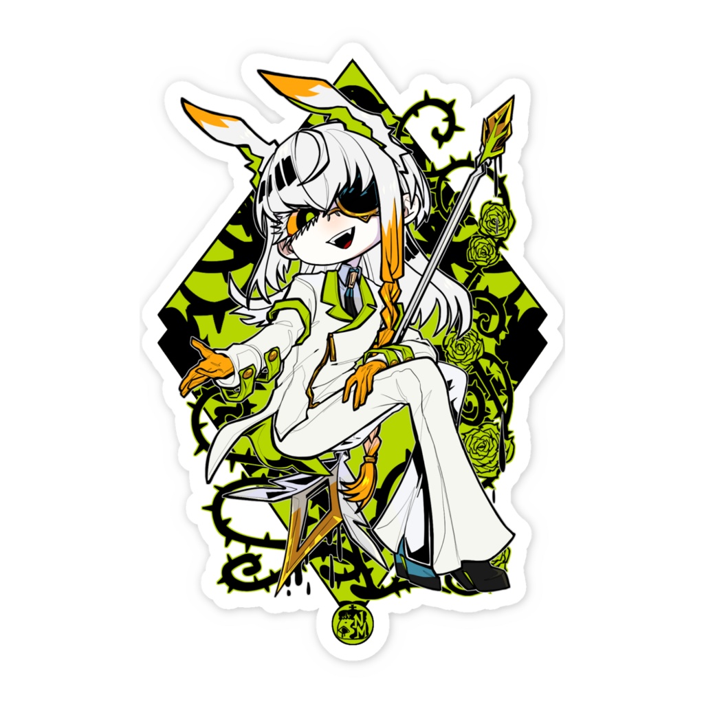 ダズル〚M.W.W series.〛/スマホステッカー