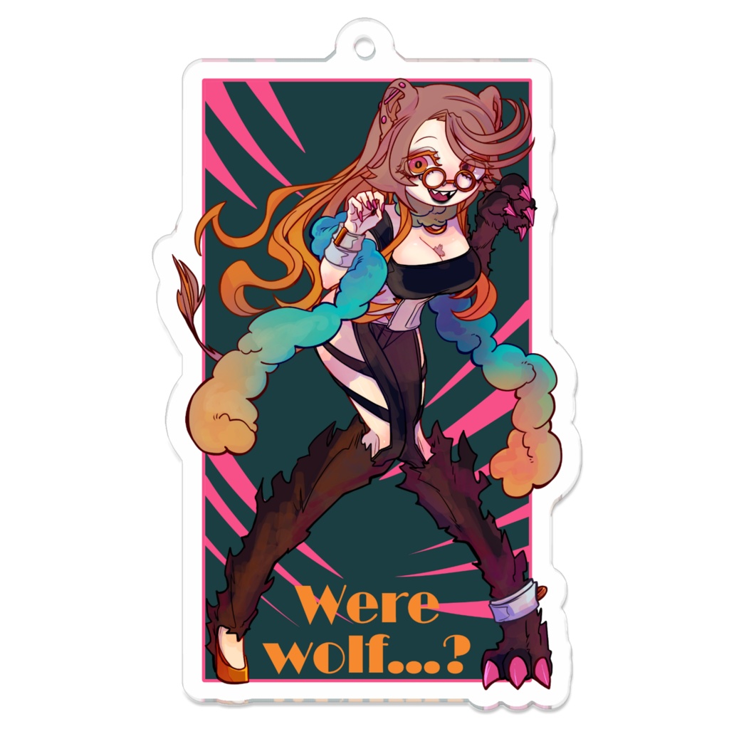 チトニア【ワーウルフ？】/2020ハロウィン,アクリルキーホルダー