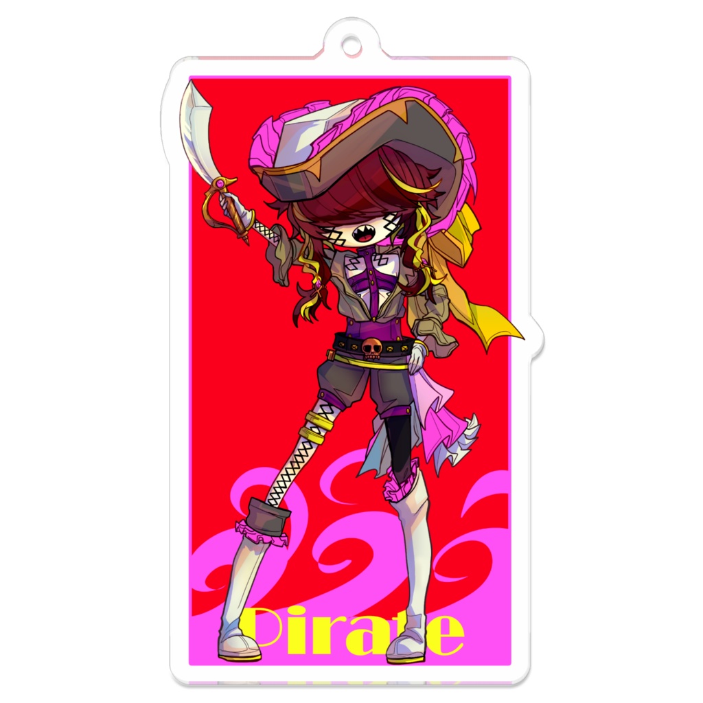 デフィ【パイレーツ】/2021ハロウィン,アクリルキーホルダー
