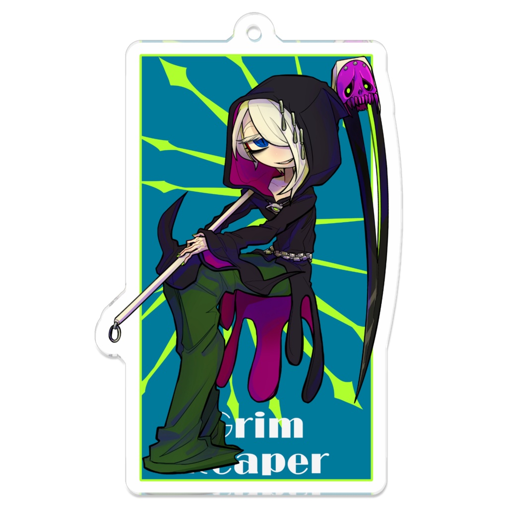 ロゼット【グリム・リーパー】/2024ハロウィン,アクリルキーホルダー