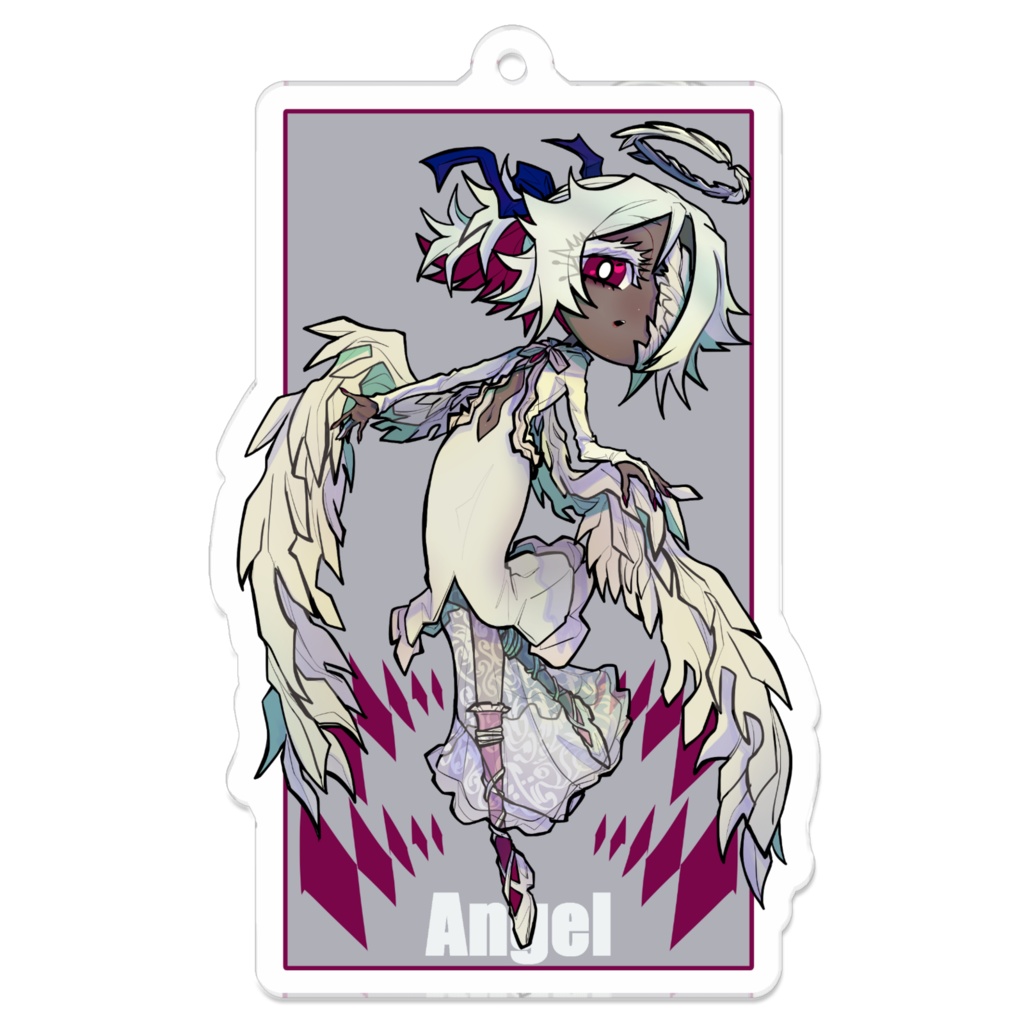 シズク【エンジェル】/2025ハロウィン,アクリルキーホルダー