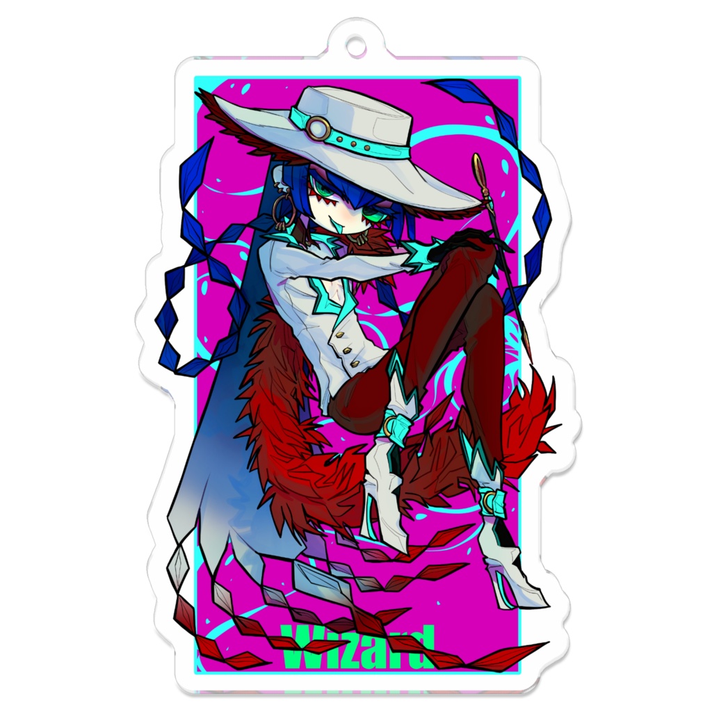 モワ【ウィザード】/2025ハロウィン,アクリルキーホルダー