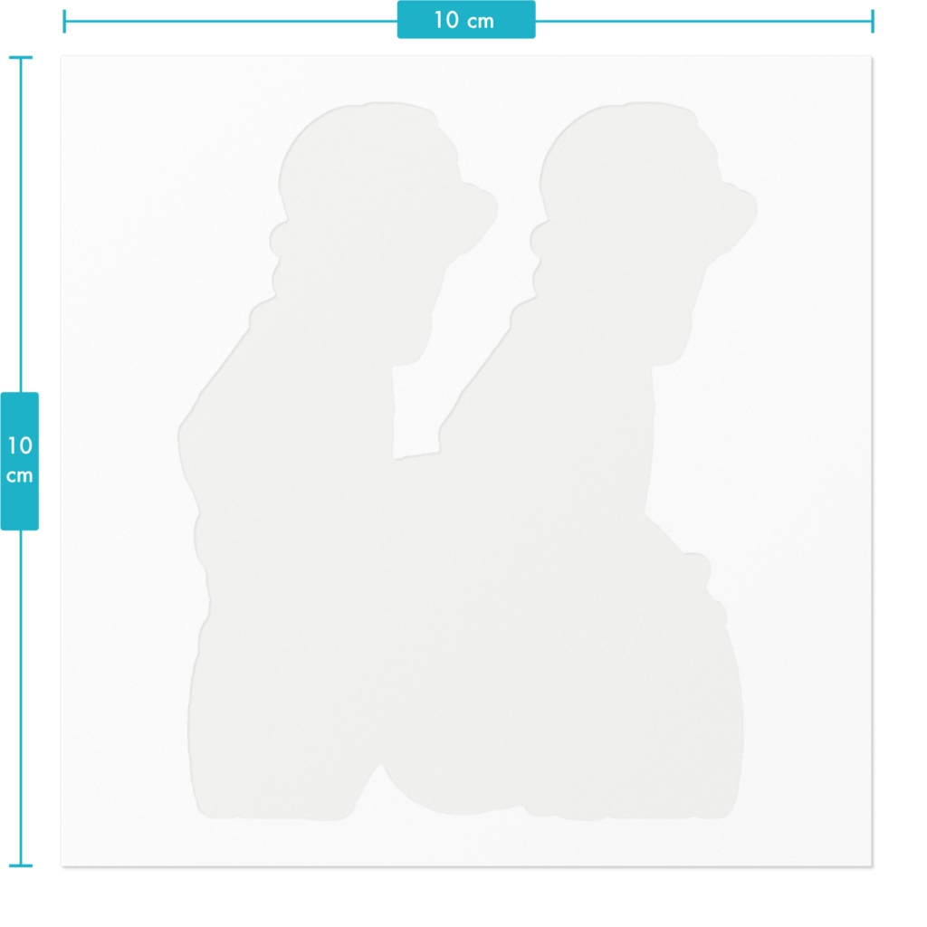 ジュレ(ウサ)|2Pカラーシリーズ:ステッカー