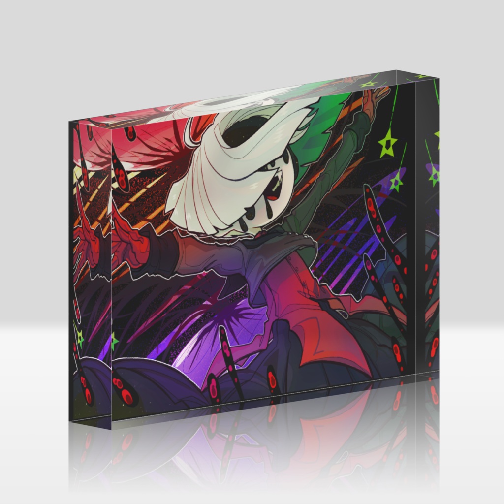 ホタル(ヨウメイ)：アクリルブロック