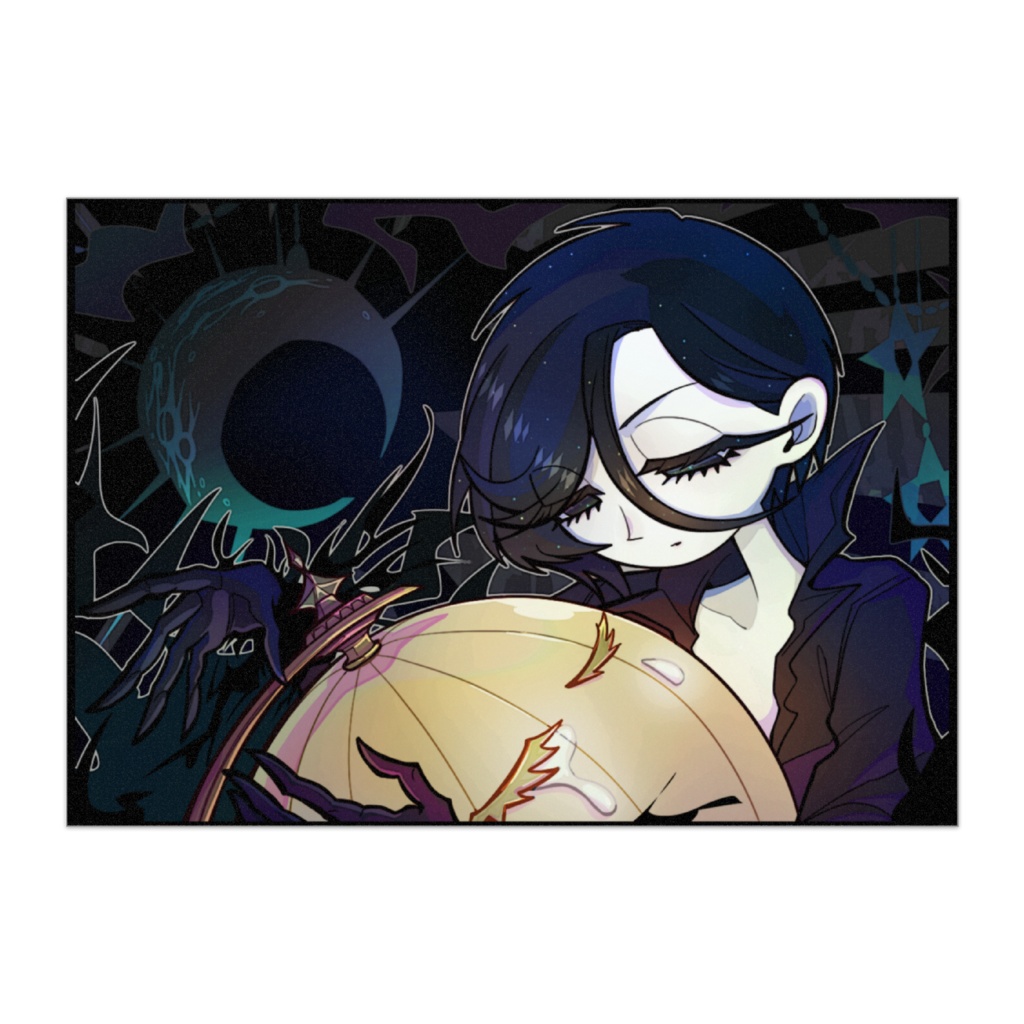 ジュレ(ウサ)：ポスター(サイズ選択可能)