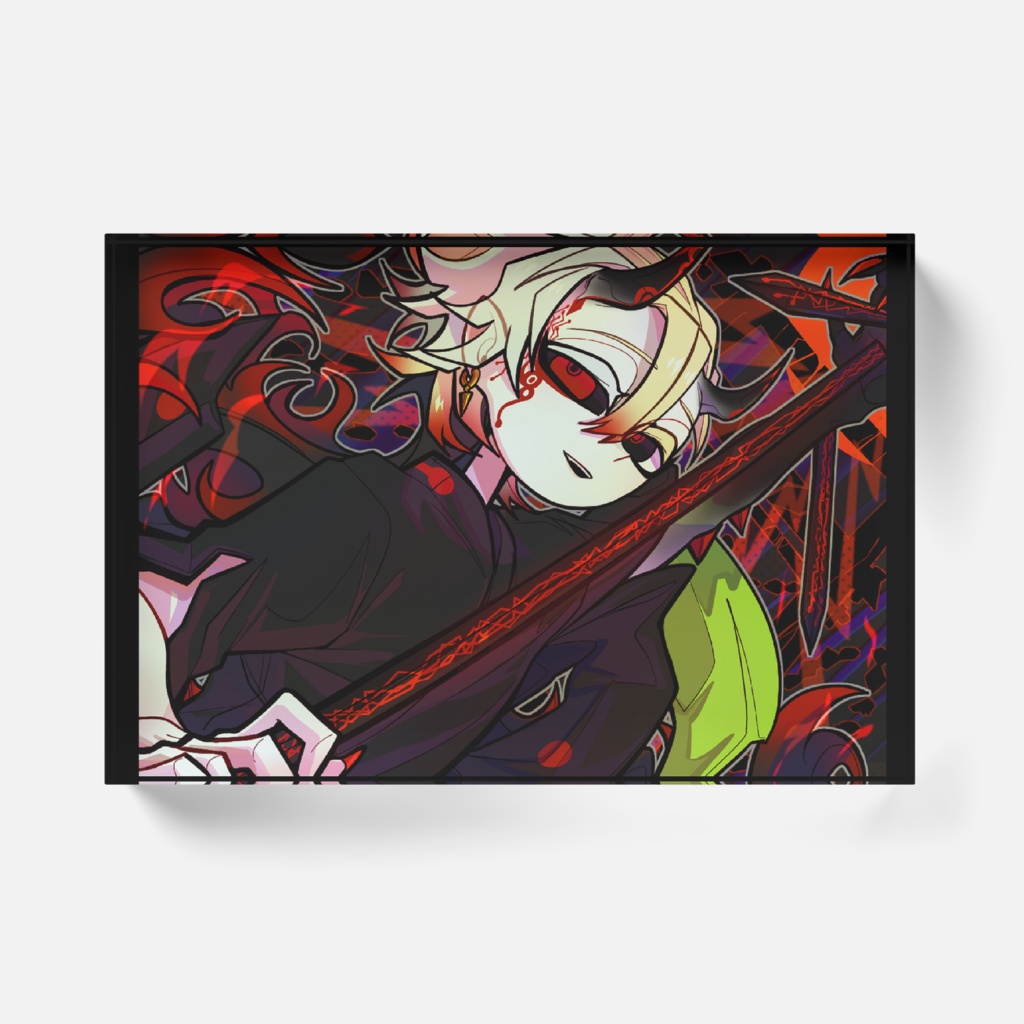 ルキ:アクリルブロック