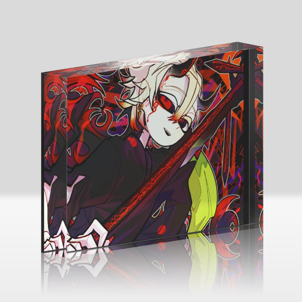 ルキ：アクリルブロック