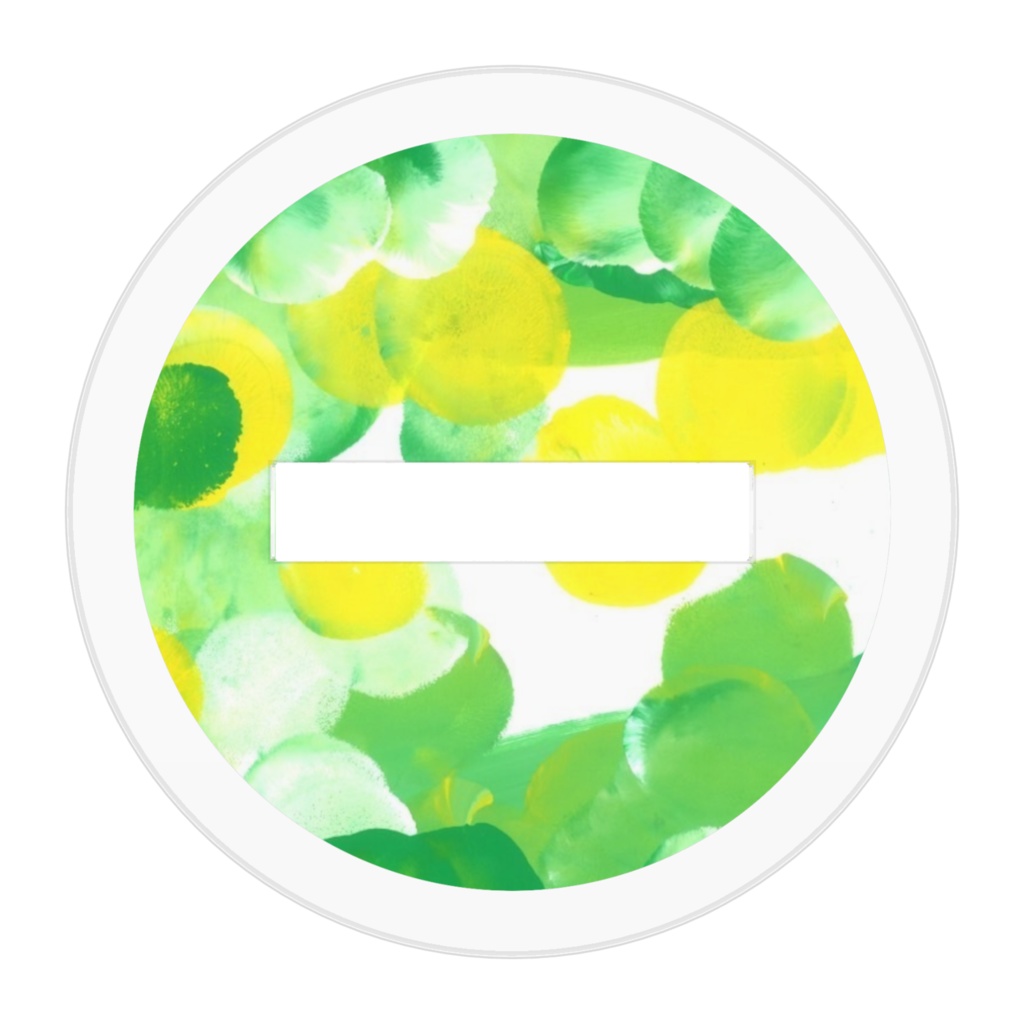 はりこで作ったサイのアクスタ