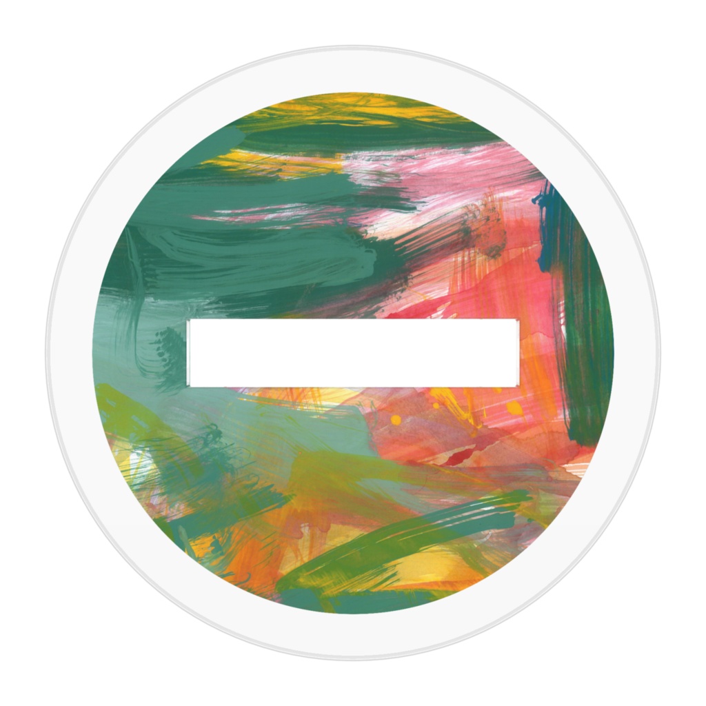 はりこで作った熊のアクスタ