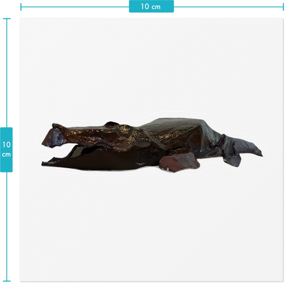 ワニ・ステッカー