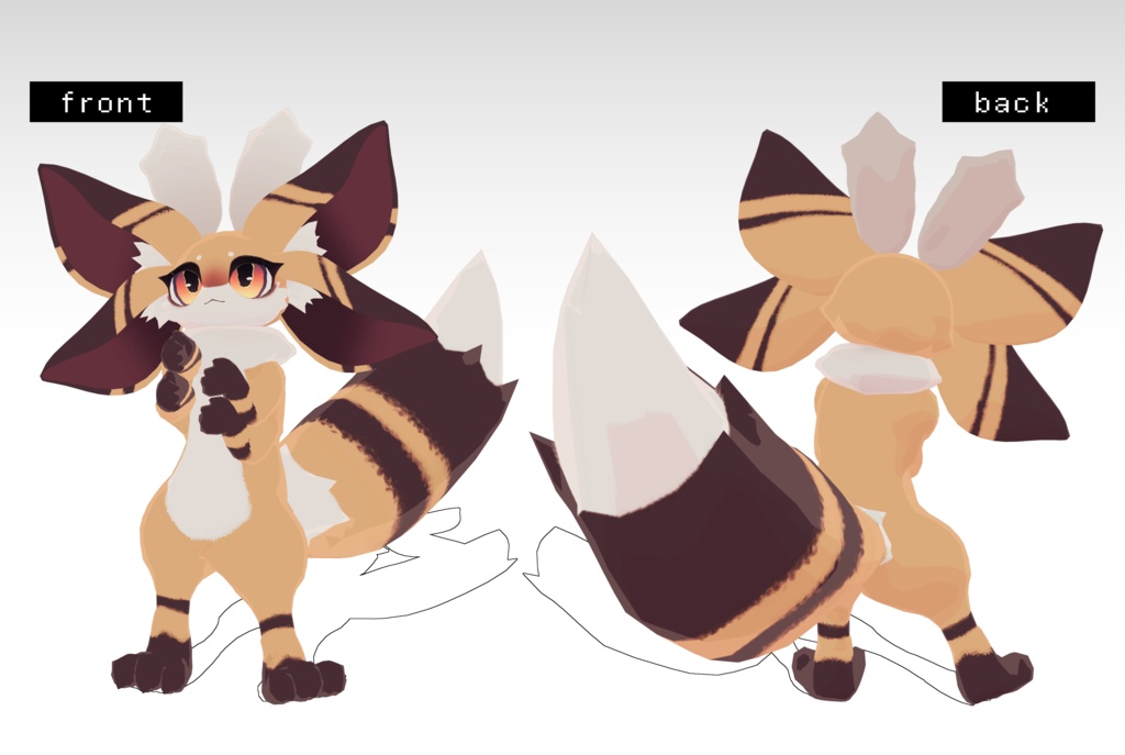 【無料】ファーモ Farmo【オリジナル3Dモデル】