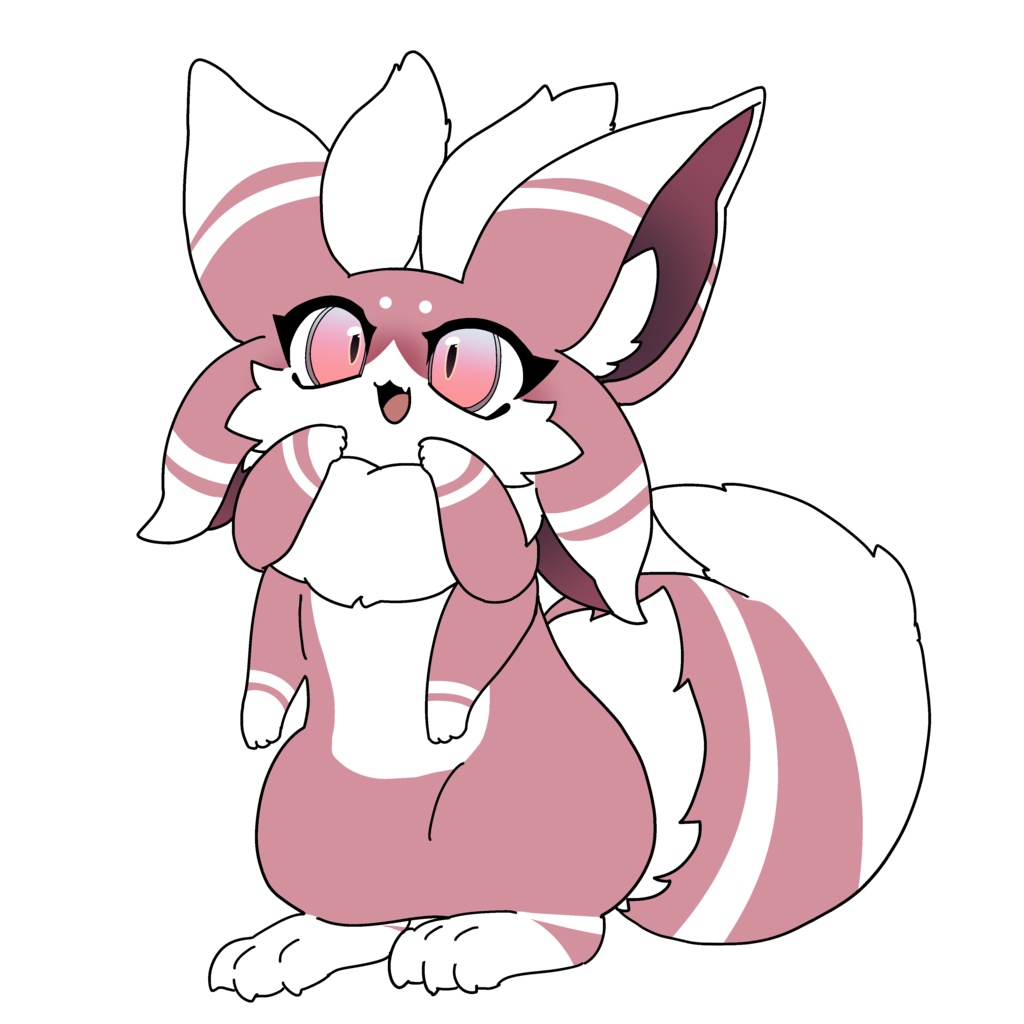 【無料】ファーモ 一周年記念イラスト&キーホルダー【オリジナル3Dモデル】