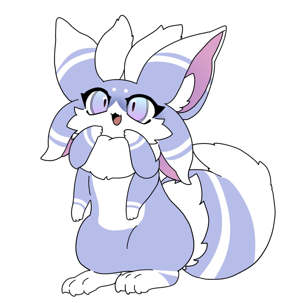 【無料】ファーモ 一周年記念イラスト&キーホルダー【オリジナル3Dモデル】