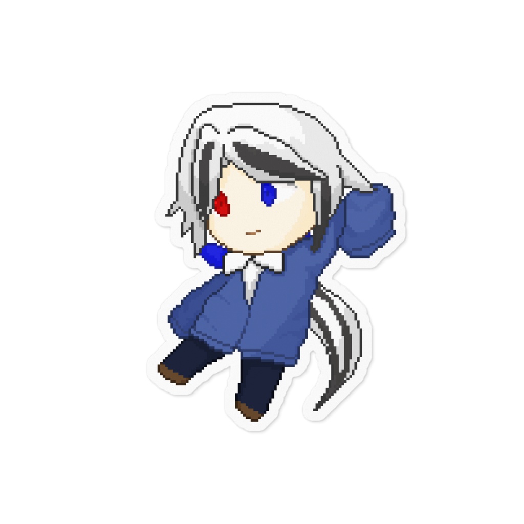 雲野(もちもちドット絵)　ステッカー