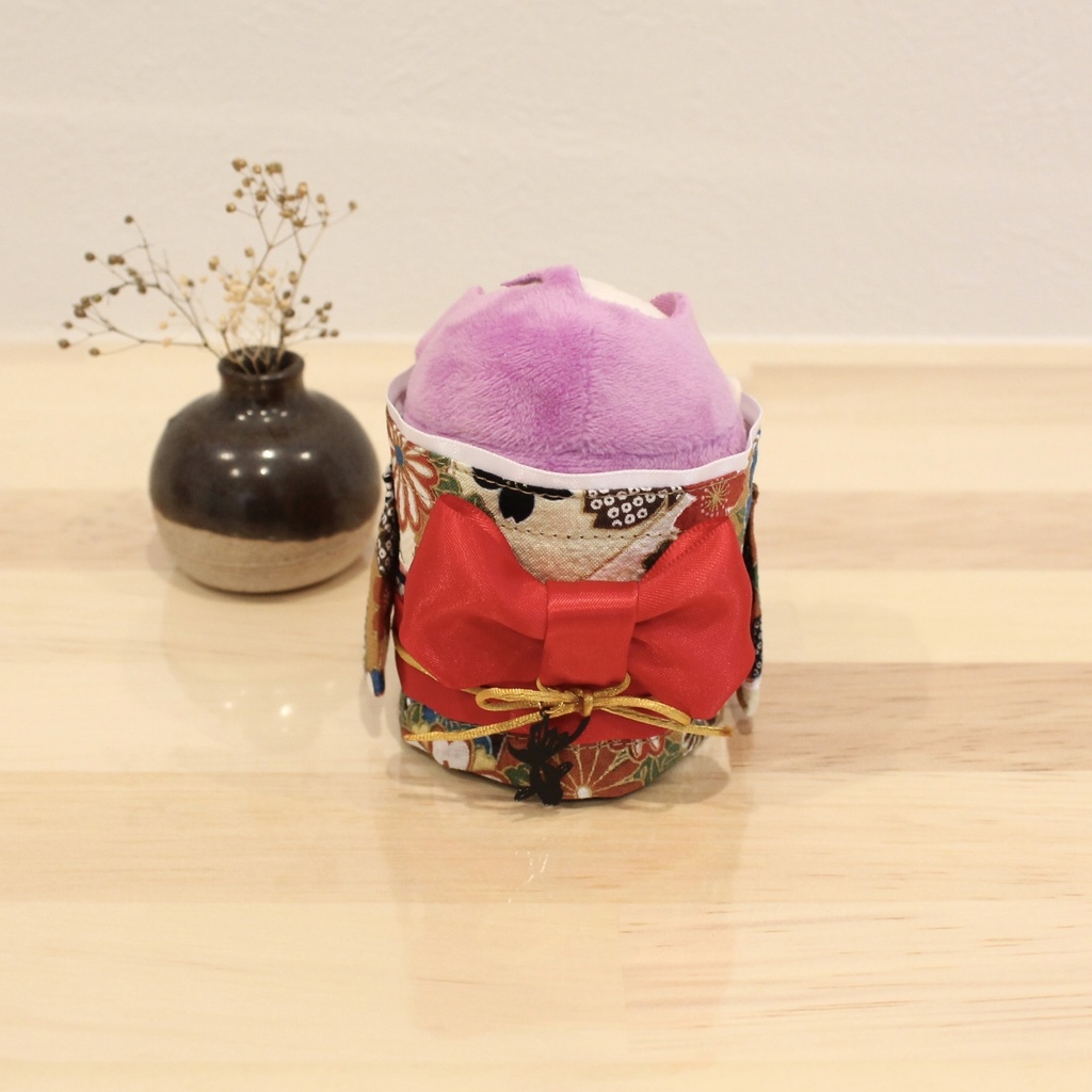 もちマス用着物 おめかし振袖 大 浴衣 おもち