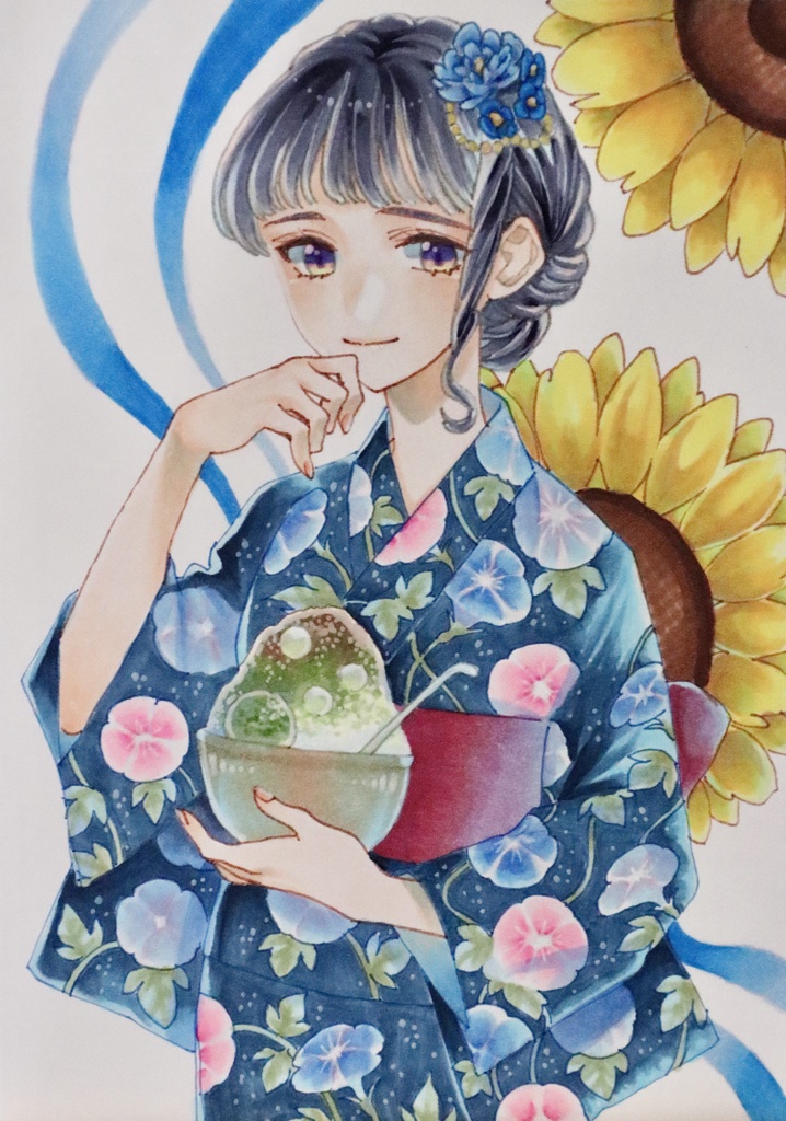 60 割引手描きイラスト オリジナル かき氷 Www Sushinatu Se