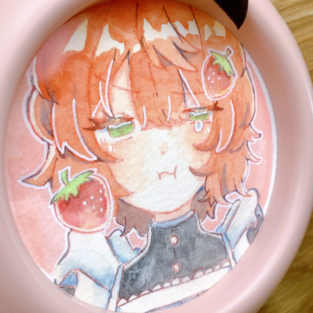 【赤展】赤色ガール【原画】