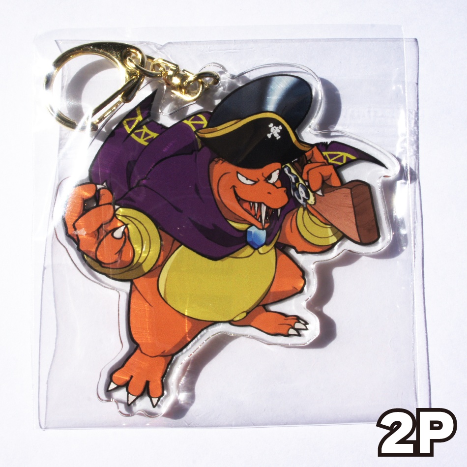 キングクルール アクリルキーホルダー(パイレーツキャノンVer.)