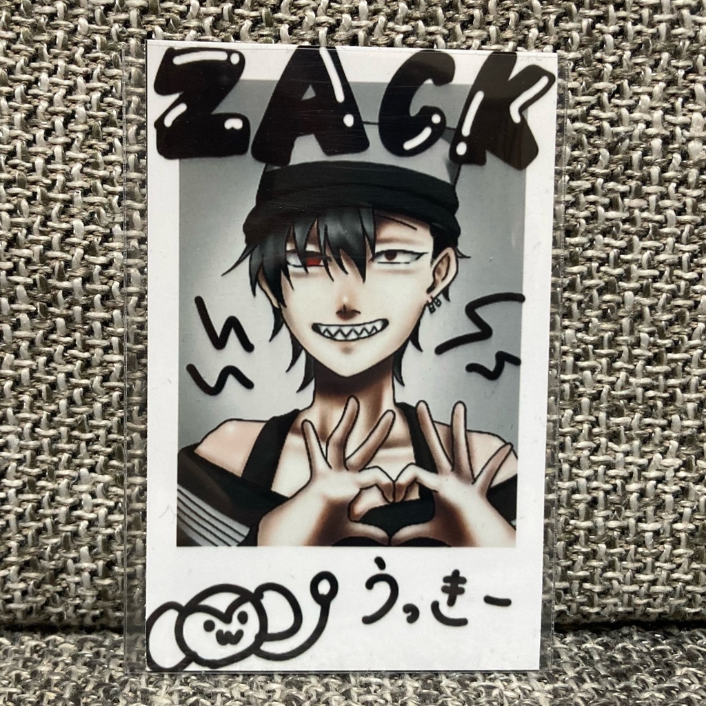 宇蘭さんちのこどもたちチェキ風フォトカード