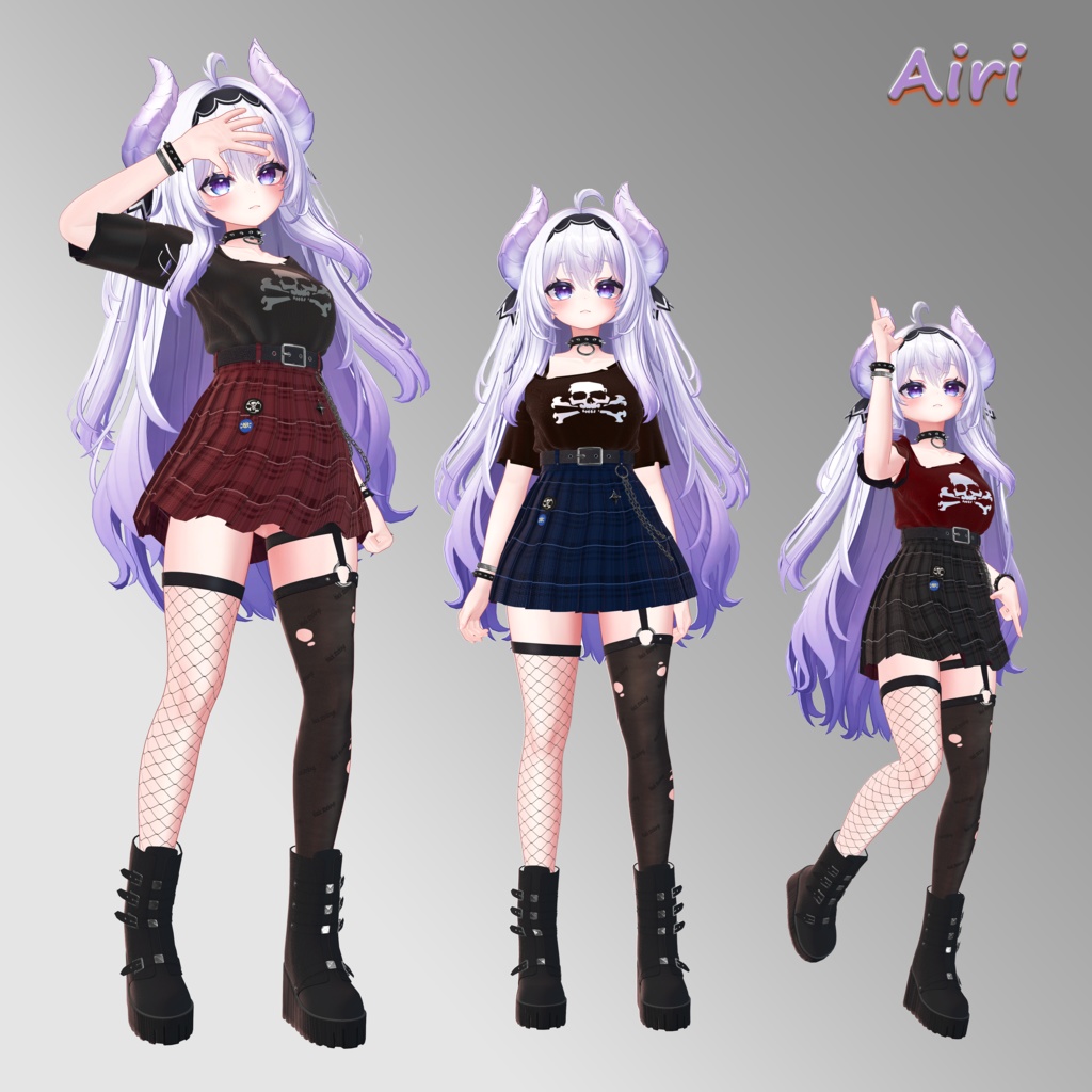 『愛莉 (Airi)』 『ショコラ (Chocolat)』 Winter Skull☠️