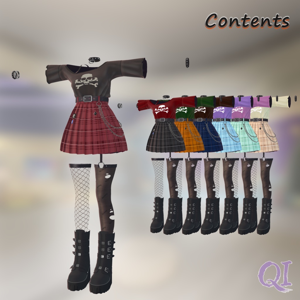 『愛莉 (Airi)』 『ショコラ (Chocolat)』 Winter Skull☠️