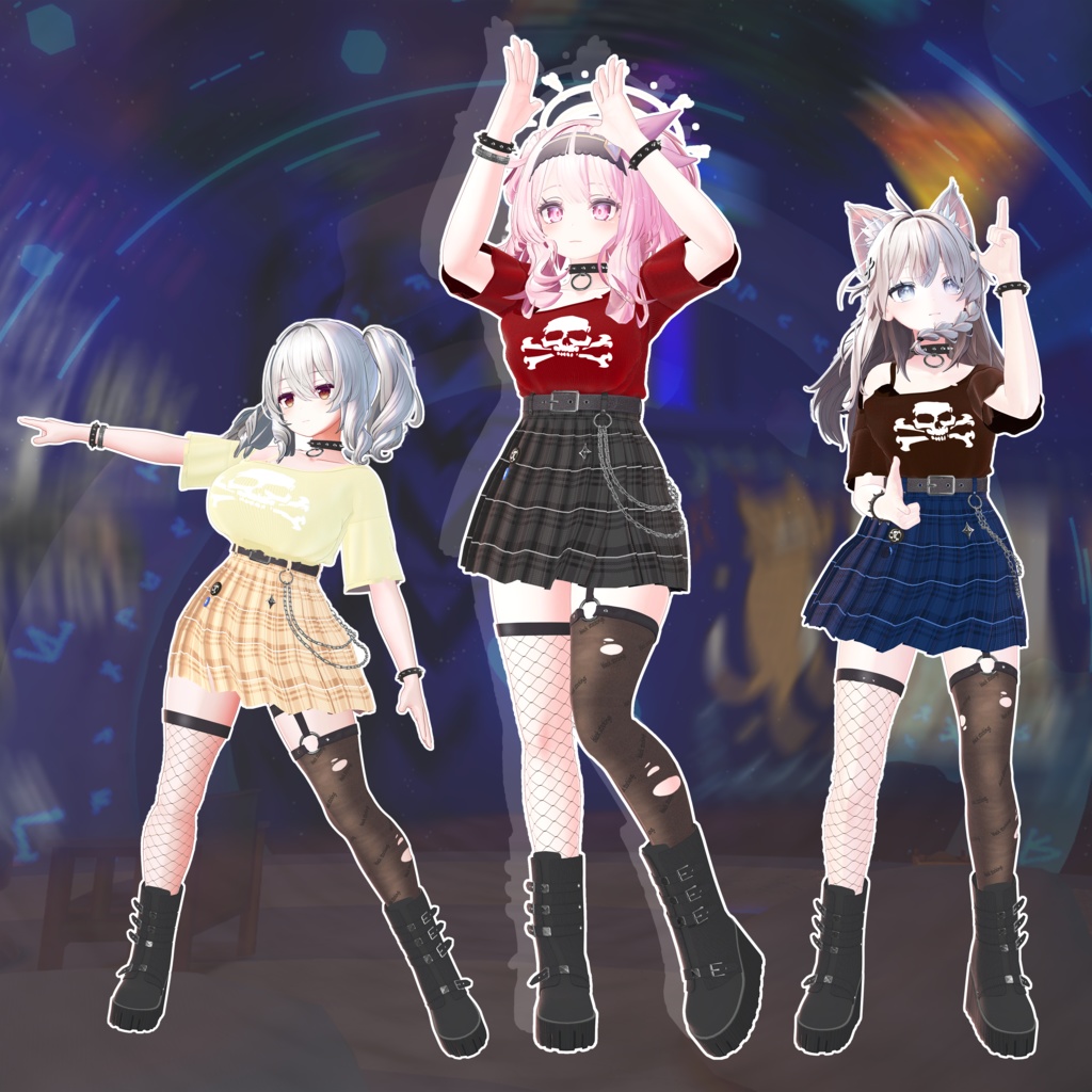 【15アバター対応】☠️Winter Skull☠️