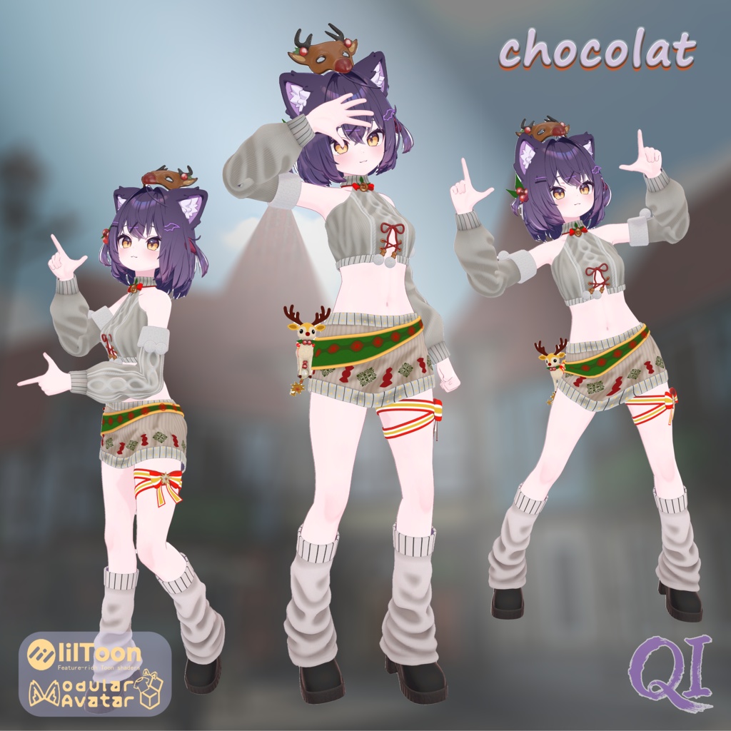 【18アバター対応】🦌Cute Deer Squad🦌