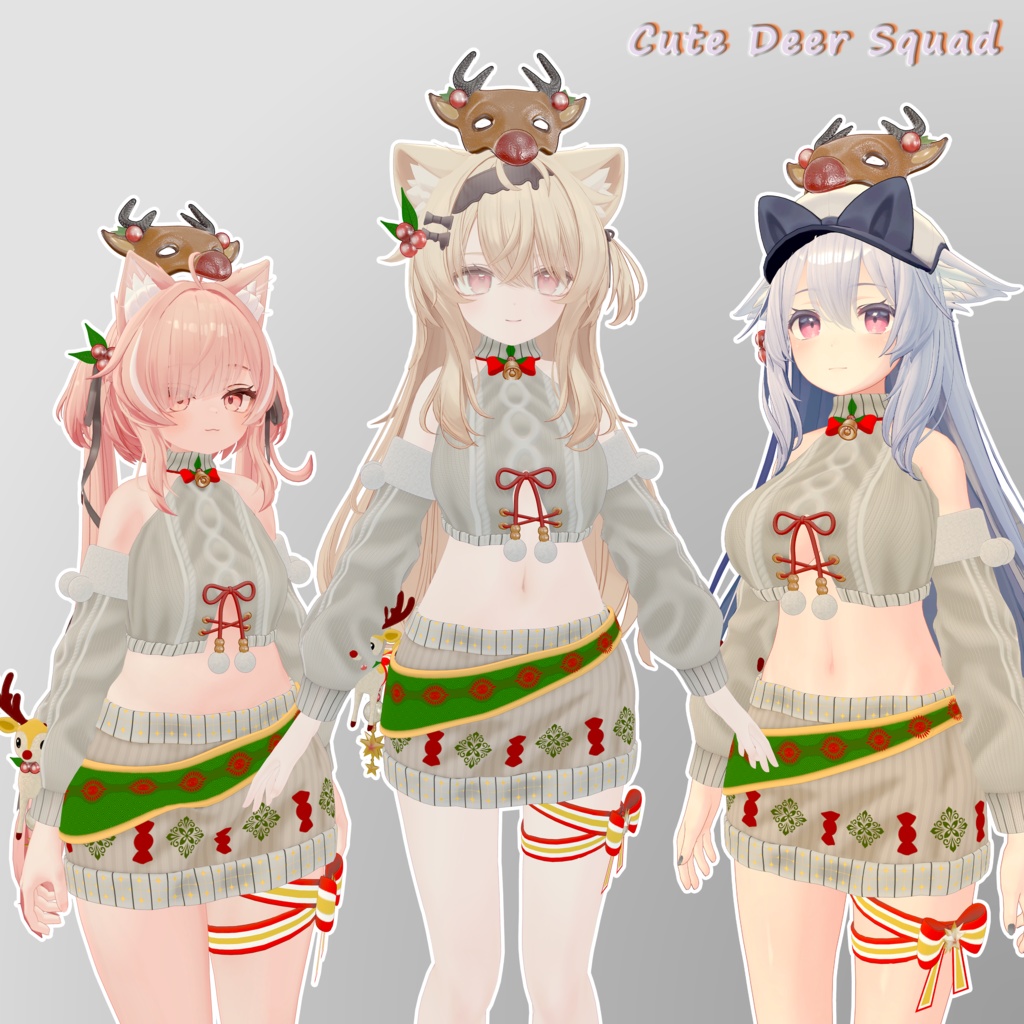【18アバター対応】🦌Cute Deer Squad🦌
