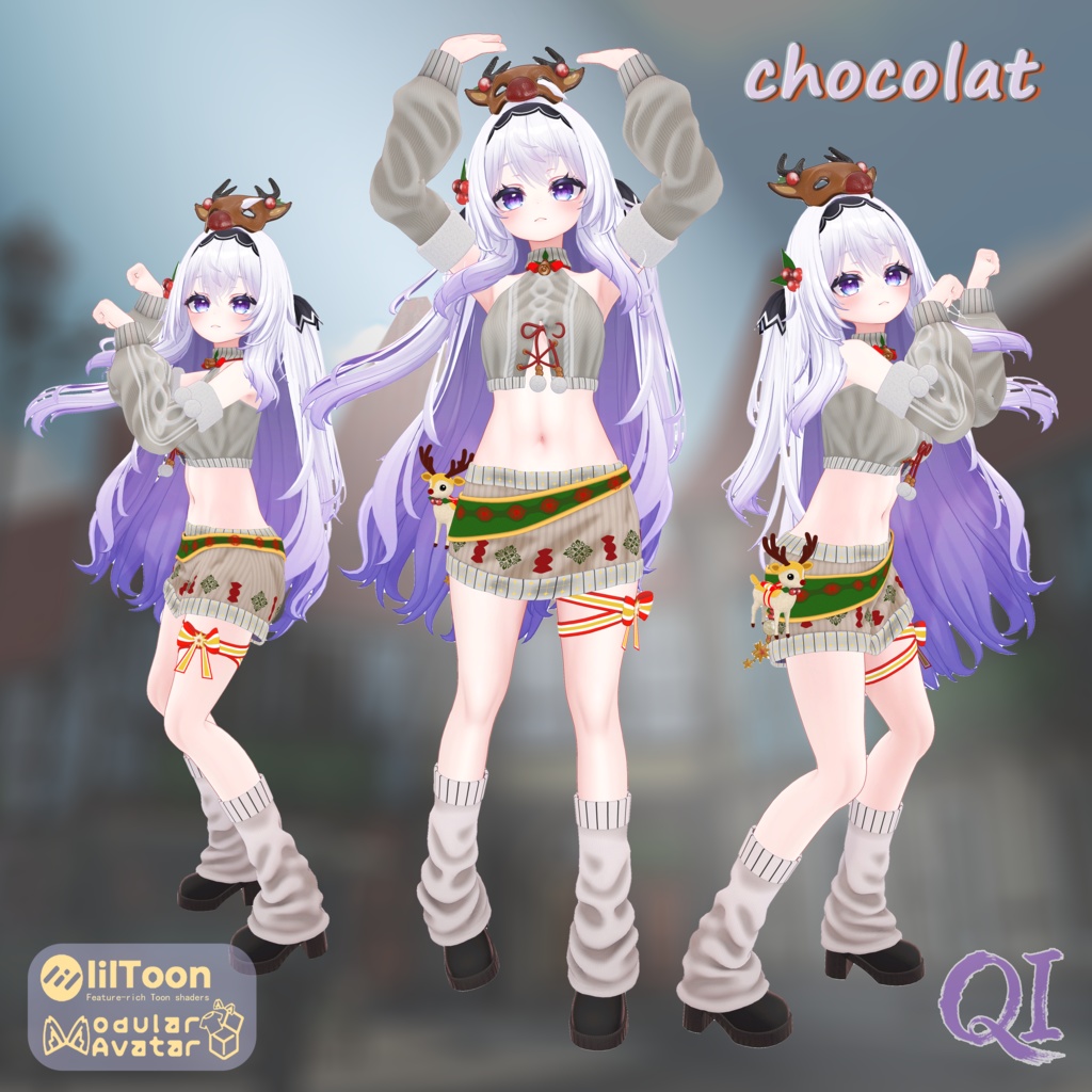 【18アバター対応】🦌Cute Deer Squad🦌