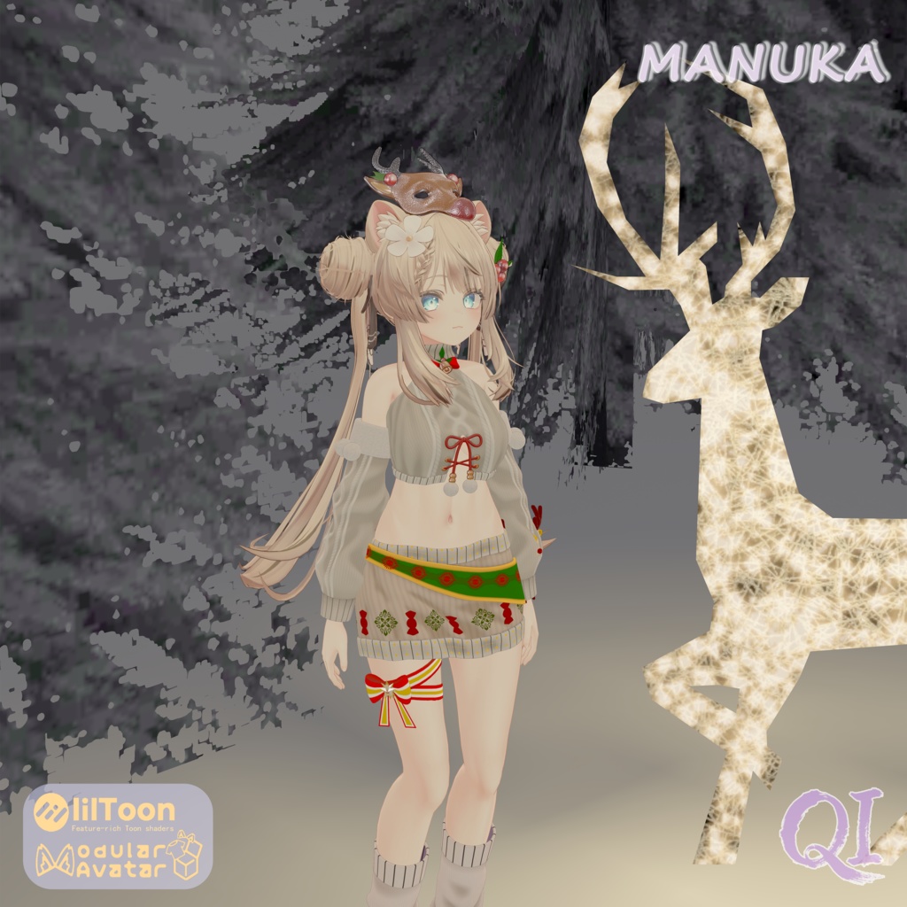 【18アバター対応】🦌Cute Deer Squad🦌