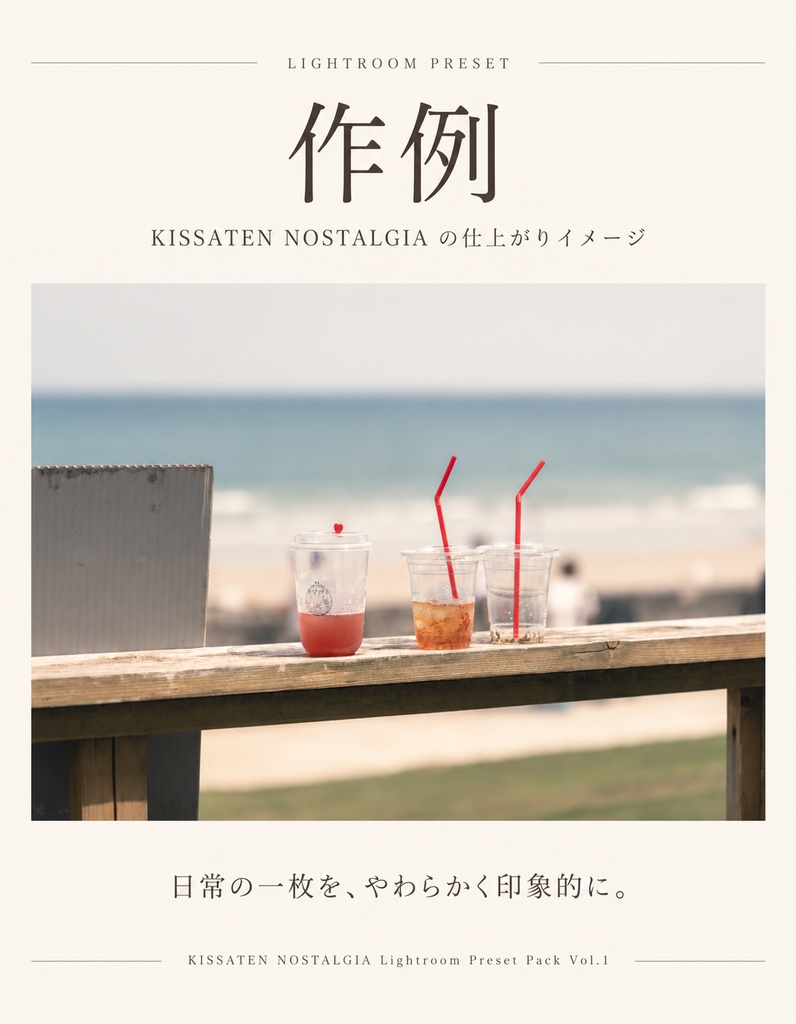 KISSATEN NOSTALGIA Vol.1|Lightroom Preset Pack