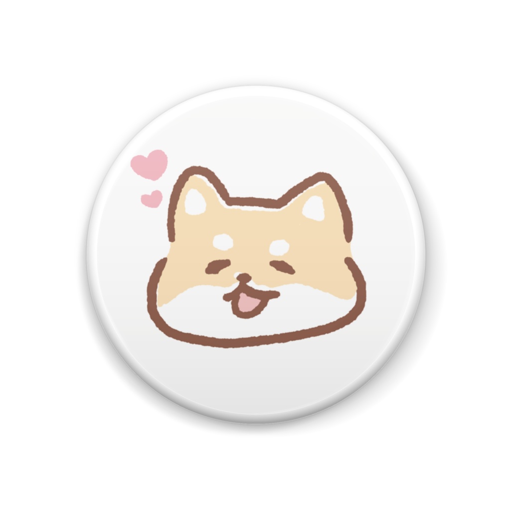 ゆるしば缶バッチ