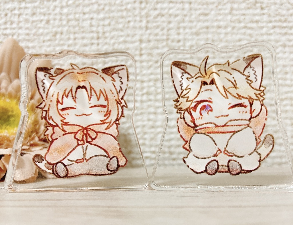 レオにゃんナルにゃんなでられアクスタセット