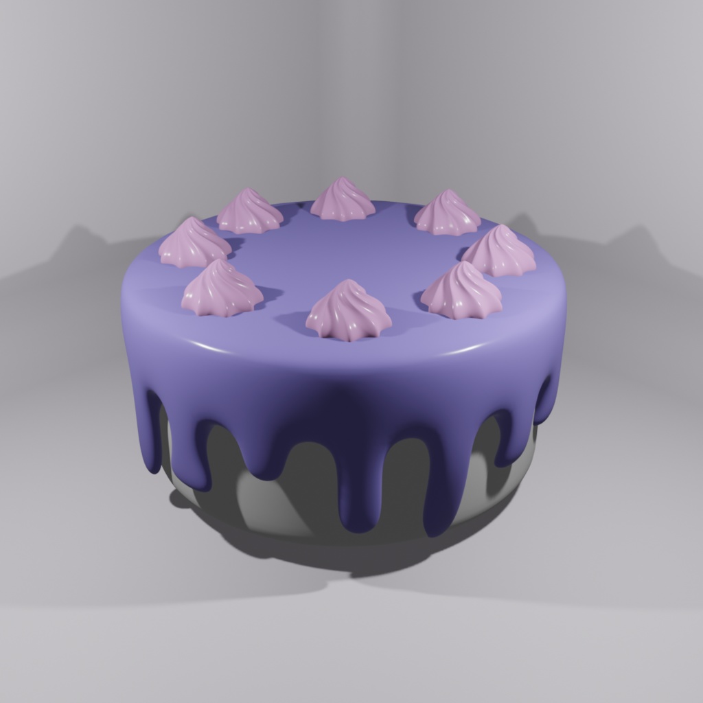 【3D】cake
