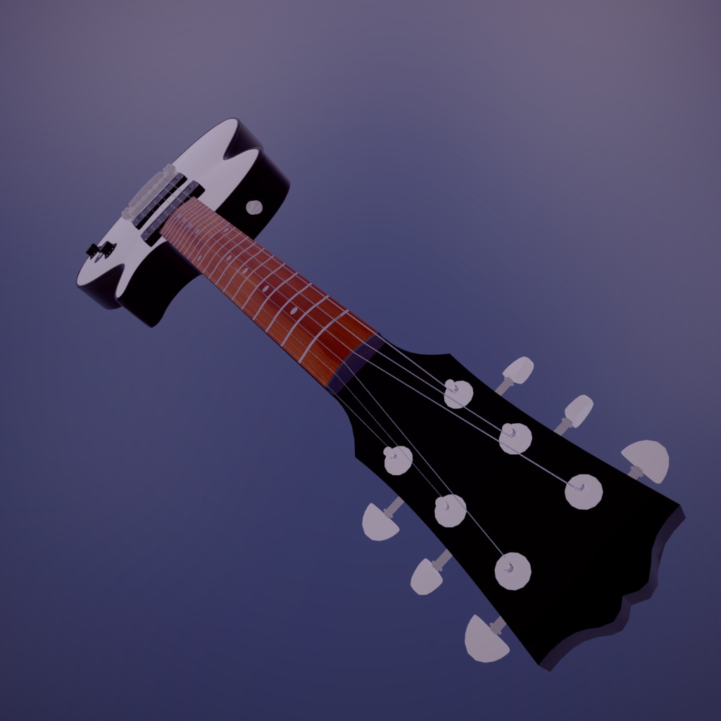 3Dモデル 电吉他/エレキギター